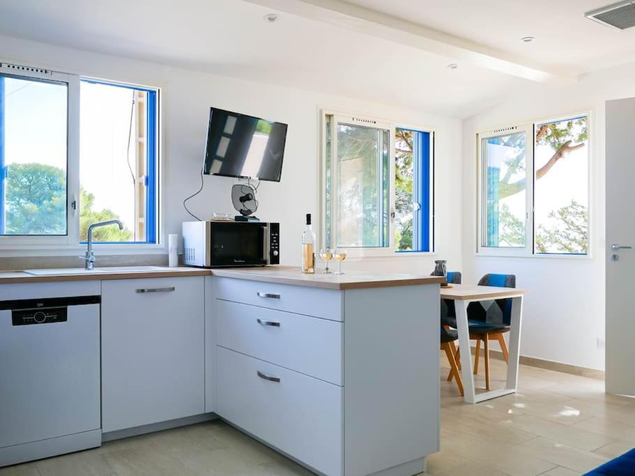 Maisonnette Avec Vue Sur La Mer Exceptionnelle Carqueiranne Εξωτερικό φωτογραφία