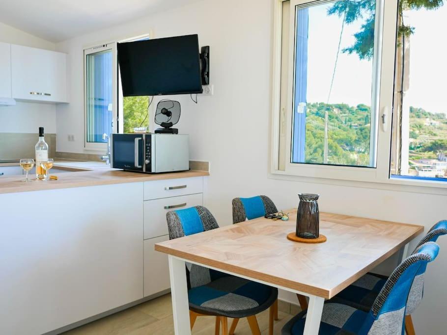 Maisonnette Avec Vue Sur La Mer Exceptionnelle Carqueiranne Εξωτερικό φωτογραφία